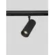 Spot LED sina magnetica Nova Luce Magnetic, 20W, H21, dimabil, negru