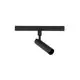 Spot LED sina magnetica Nova Luce Magnetic, 10W, 3000K, dimabil, negru