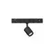 Spot LED sina magnetica Nova Luce Magnetic Flexible Zoom, 5W, 3000K, negru