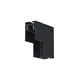 Conector V sina magnetica aplicata Nova Luce Buxton L, negru