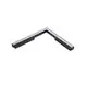 Corp de iluminat LED pe sina magnetica AZzardo Alfa Saga Track Magnetic 2 Line, tavan, 24W, negru, dimabil, on/off-CCT