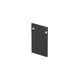 Element de capat sina magnetica Nova Luce Buxton, negru