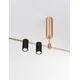 Spot sina magnetica LED Nova Luce Magnetic Decorative Accessories, 5W, negru
