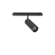 Proiector LED sina magnetica, Ideal Lux Ego Track Single on-off, 12W, 3000K, 40x160mm, negru