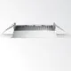 Spot fix LED, incastrat, Ideal Lux Deep, 30W, 4000K, 210x60mm, alb, 248790