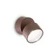Aplica LED, exterior, Ideal Lux Omega, 7W, 4000K, 90xmm, cafeniu, IP54, 285498