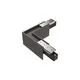 Element de conectare intermediar, sina magnetica, aplicata, Ideal Lux Ego High colt, 100x100x52mm, negru, 258140