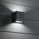 Aplica LED, exterior, Ideal Lux Argo, 10W, 3000K, 100x55x90mm, antracit, IP65, 250946