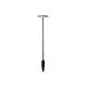 Stalp tip tarus LED AZzardo Alva, IP54, 12W, 600 mm inaltime, gri inchis
