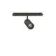 Proiector LED, sina magnetica, Ideal Lux Ego Track Single, 8W, 3000K, 40x126mm, negru, 286419
