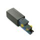 Element de conectare sina, Ideal Lux Link Trimless, 140x35x34mm, negru, 246536