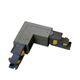 Element de conectare sina, Ideal Lux Link Trimless, 120x120x35mm, negru, 246598