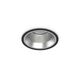 Spot fix LED, incastrat, Ideal Lux Off, 15W, 3000K, 110x76mm, negru, IP54, 266558