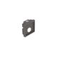 Element de capat, sina magnetica, aplicata, Ideal Lux Ego Low, 26x27x11mm, negru, 267258