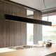 Profil LED integrat, Ideal Lux Steel Accent, 36W, 4000K, 1070x35x80mm, negru, 270173