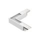Element de conectare intermediar, sina magnetica, aplicata, Ideal Lux Ego Low, 100x100x27mm, alb, 282848