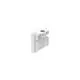 Element de capat, sina magnetica, aplicata, Ideal Lux Ego Low, 26x27x11mm, alb, 282688