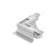 Element de conectare intermediar, sina magnetica, incastrata, Ideal Lux Ego, 100x100x52mm, alb, 286204