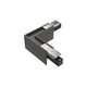 Element de conectare intermediar, sina magnetica, aplicata, Ideal Lux Ego High colt, 100x100x52mm, negru, 286211