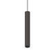 Pendul tip spot LED, sina magnetica, Ideal Lux Ego Pendant, 12W, 3000K, 40x2600mm, negru, 286310