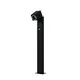Stalp tip tarus AZzardo Trast, IP54, 1xGU10, 668 mm inaltime, negru