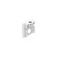 Element de capat, sina magnetica, aplicata, Ideal Lux Ego Low, 26x27x11mm, alb, 282671