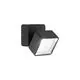 Aplica LED, exterior, Ideal Lux Omega, 7W, 4000K, 90x85x90mm, negru, IP54, 285535