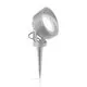 Stalp tip tarus, Ideal Lux Litio, 1xGX53, 150x120x340mm, gri, IP66, 145334