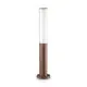 Stalp mediu, Ideal Lux Etere, 9.5W, 3000K, 120x605mm, cafeniu, IP44, 269160