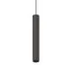 Pendul tip spot LED, sina magnetica, Ideal Lux Ego Pendant, 12W, 3000K, 40x2600mm, negru, 303574