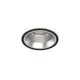 Spot fix LED, incastrat, Ideal Lux Off, 15W, 4000K, 110x76mm, negru, IP54, 266565