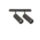 Proiector LED, sina magnetica, Ideal Lux Ego Track Double, 24W, 3000K, 40x160mm, negru, 303642