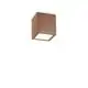 Spot exterior, Ideal Lux Techo, 1xGU10, 90x90x95mm, cafeniu, IP54, 251592