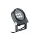 Spot mobil, exterior LED, Ideal Lux Ulex, 15W, 3000K, 130x70x200mm, antracit, IP65, 261294