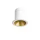 Spot fix LED, Ideal Lux Virus, 3W, 3000K, 30x40mm, auriu, 244822