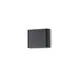 Aplica LED AZzardo Svala CCT, IP54, 6W, negru