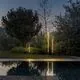 Stalp tip tarus LED, Ideal Lux Jedi, 25W, 3000K, 25x1605mm, antracit, IP65, 306803