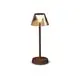 Veioza LED, exterior, Ideal Lux Lolita, 2.8W, 3000K, 125x345mm, cafeniu, IP54, 286747
