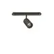 Proiector LED, sina magnetica, Ideal Lux Ego Track Single, 8W, 3000K, 40x126mm, negru, 303680
