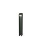 Stalp mic LED, Ideal Lux Kurt, 12W, 4000K, 85x650mm, negru, IP54, 293172