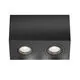 Spot mobil, aplicat, Maytoni Atom, 2xGU10, 200x100x115mm, negru