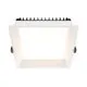 Spot fix LED, incastrat, Maytoni Okno, 24W, 4000K, 170x170x60mm, alb, IP44