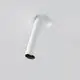 Spot mobil LED, incastrat, telescopic, Maytoni Focus T 2, 6W, 3000K, 30x40/300mm, alb