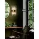 Aplica LED Schuller Grace, 8W, alama-auriu