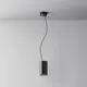 Pendul tip spot, LED, Maytoni Efir, 15W, 3000K, 75x180/1200mm, negru, IP44