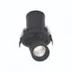 Spot LED, incastrat, Mantra Garda, 7W, 2700K, 85+75x45mm, telescopic, negru, 7831