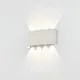 Aplica LED, Mantra Arcs, 8W, 3000K, 170x40x80xmm, alb nisipiu, IP54, 7814
