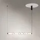 Pendul LED Maytoni Cosmo, 39W, 3000K, Lmax 98 cm, negru