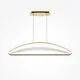 Pendul LED Maytoni Breeze, 34W, 3000K, 2040 lumeni, Hmax 3250 mm, L1030 mm, alama, IP20