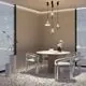Pendul LED Maytoni Bangkok, 12W, 3000K, 1300 lumeni, Hmax 3495 mm, D250 mm, negru, IP20